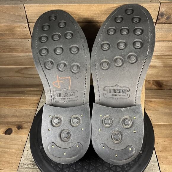 Thursday Boot Co. Men's Size 11 Brown Suede Chukka Boots Lace-Up Ankle Boot - Picture 9 of 10